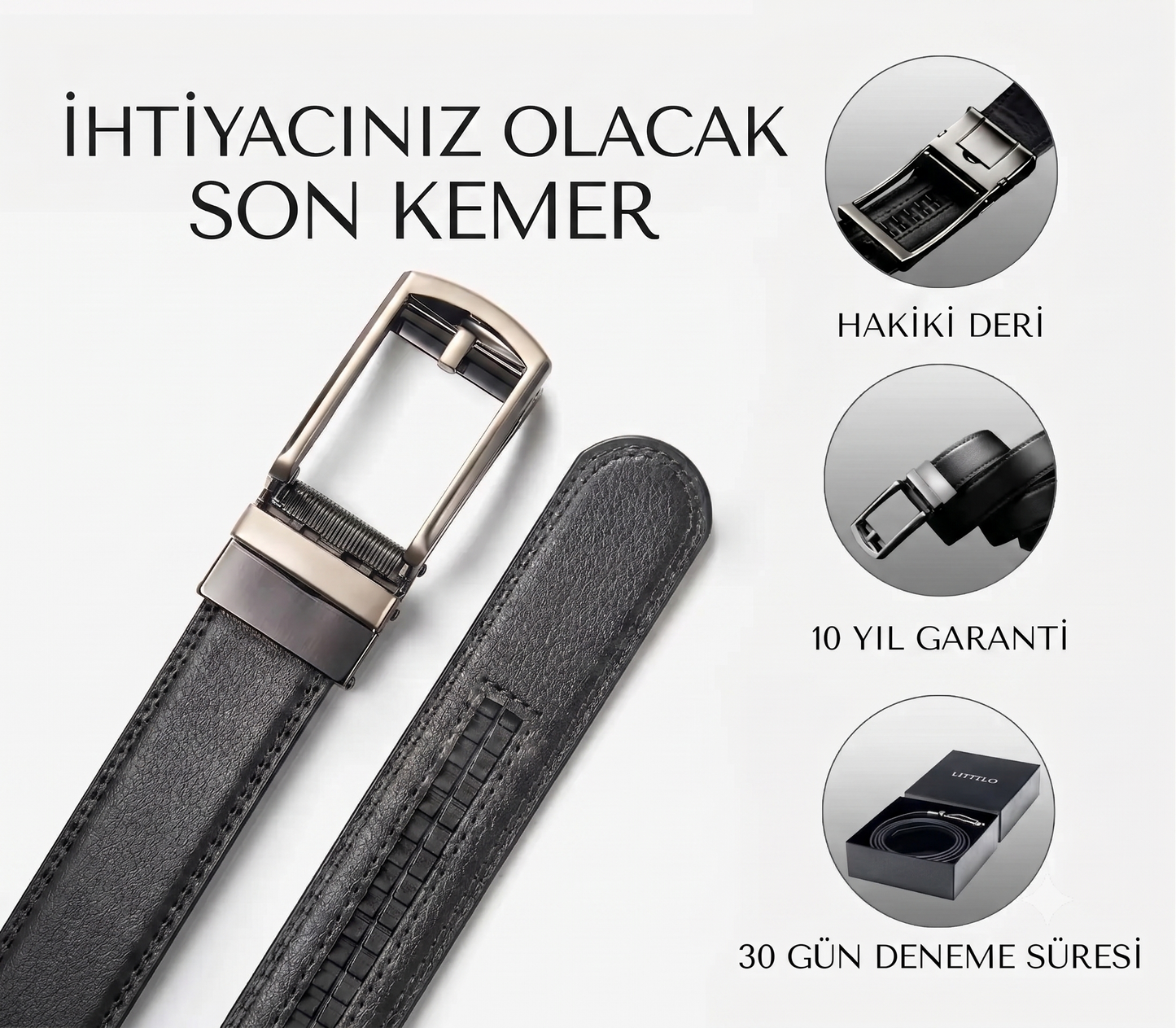 Lovati Raylı Deliksiz Kemer